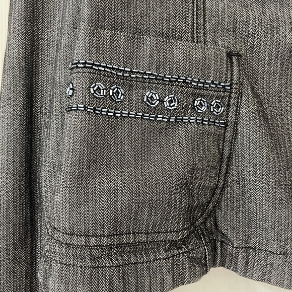 Calvin Klein Jeans jacket with sequined pockets size XL - Picture 2 of 11